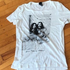 H&M give peace a chance T-Shirt